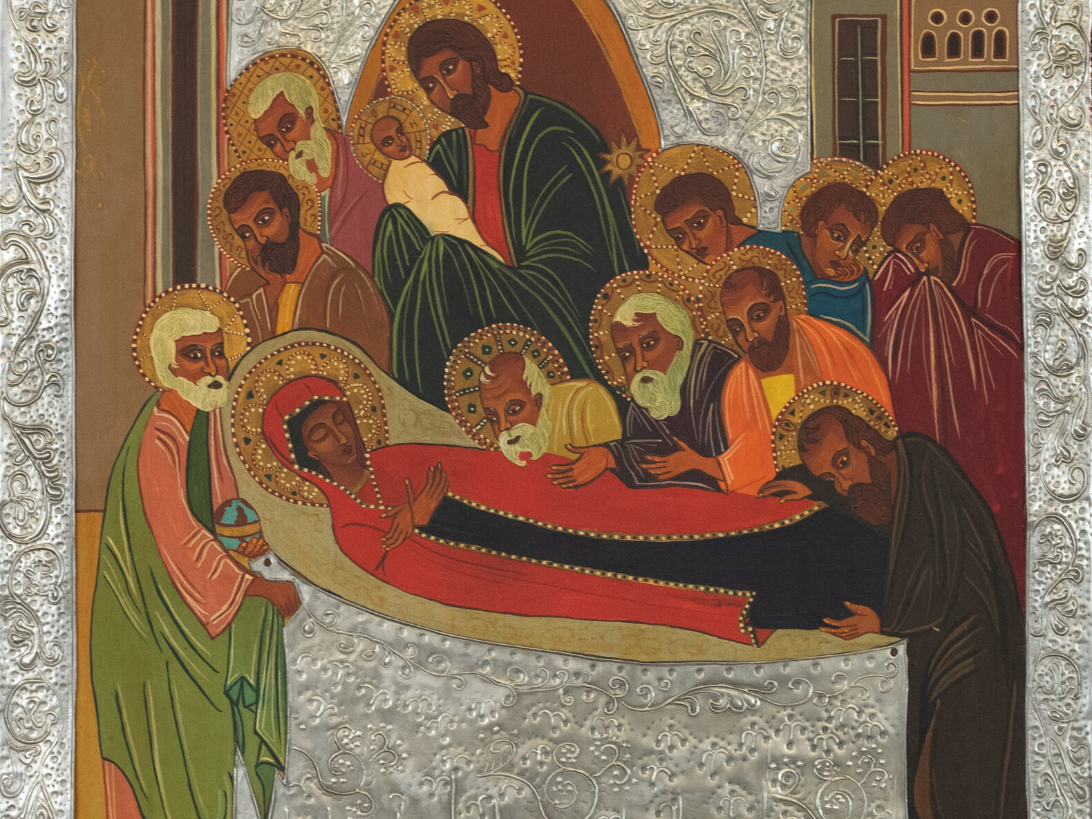 Tránsito de la Virgen. Anónimo