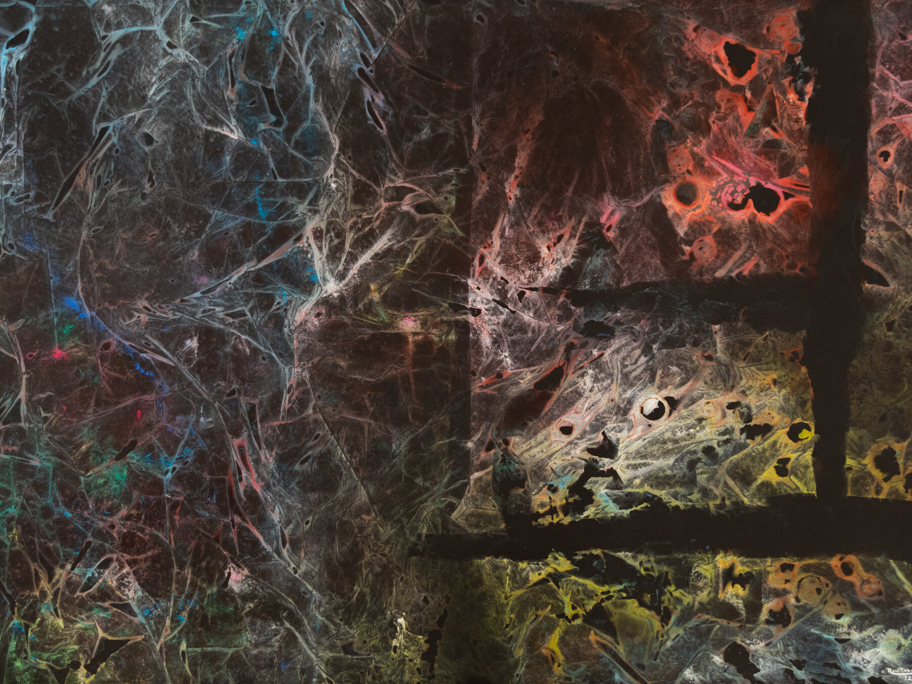 Sin título (Abstracción). Raúl Tabares