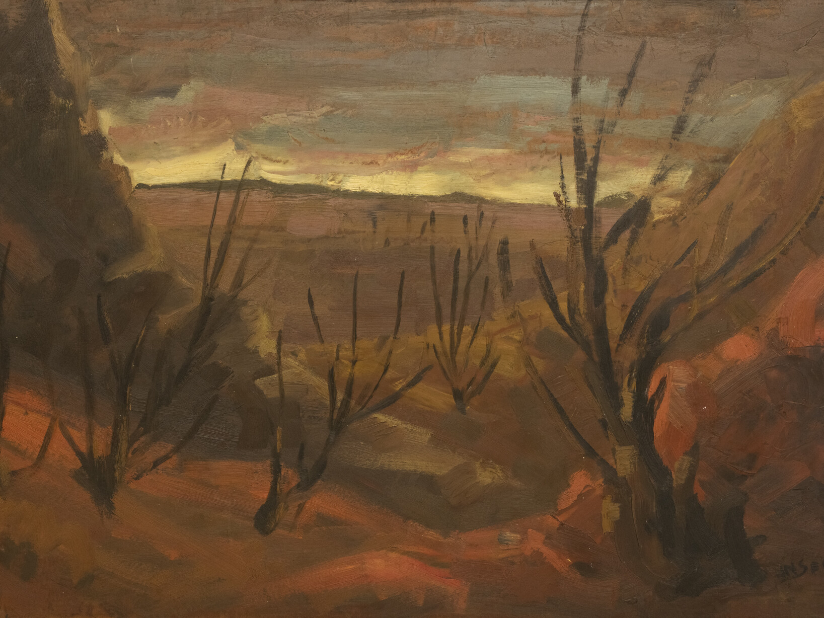 Sin título (Paisaje). J.N. Segura