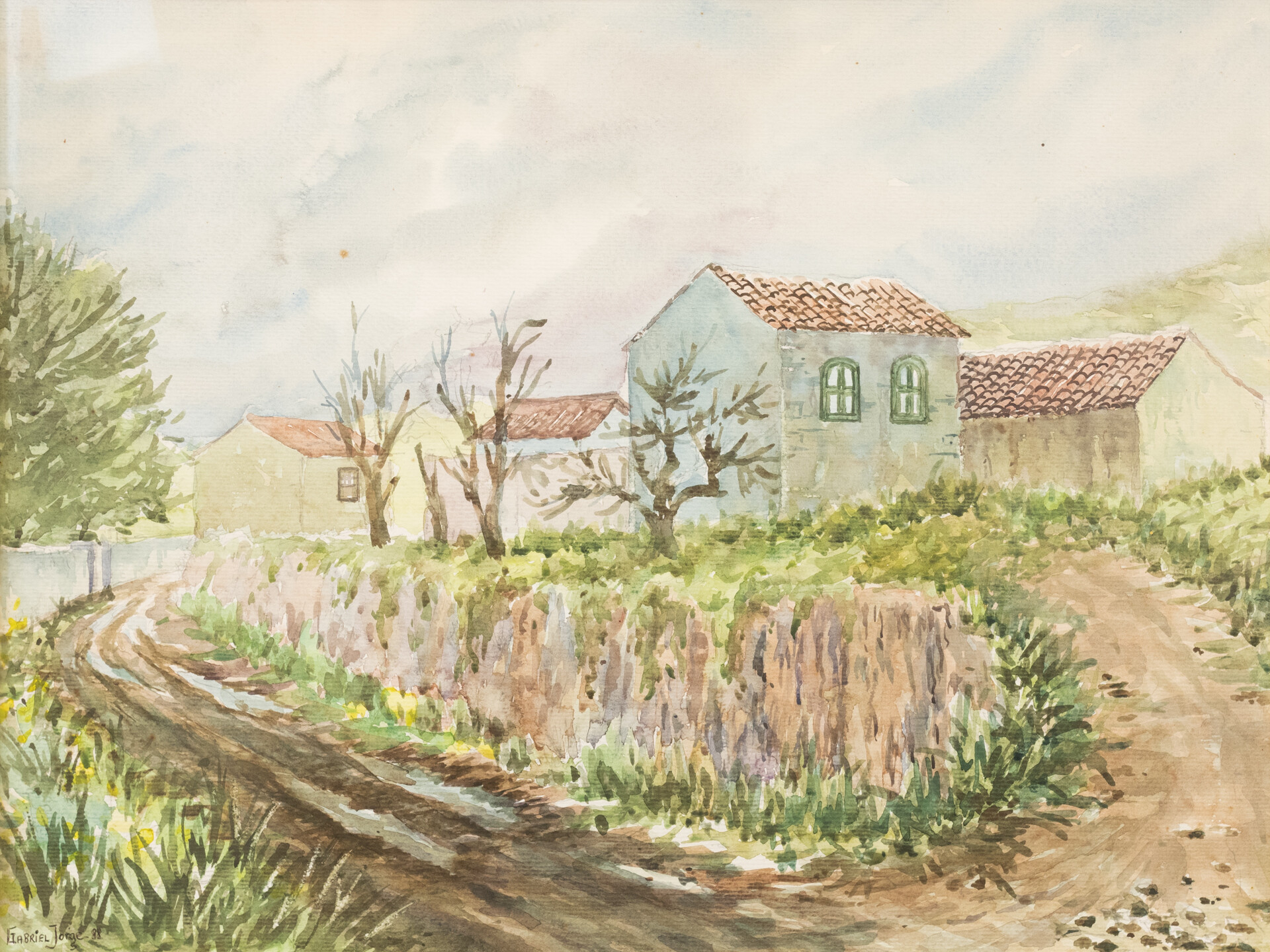 Casas canarias. Gabriel Jorge