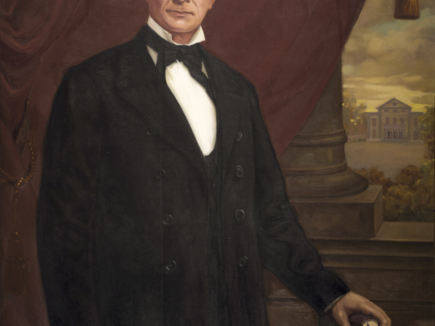 Retrato de D. Roberto Houghton y Wartrand. Cirilo Suárez