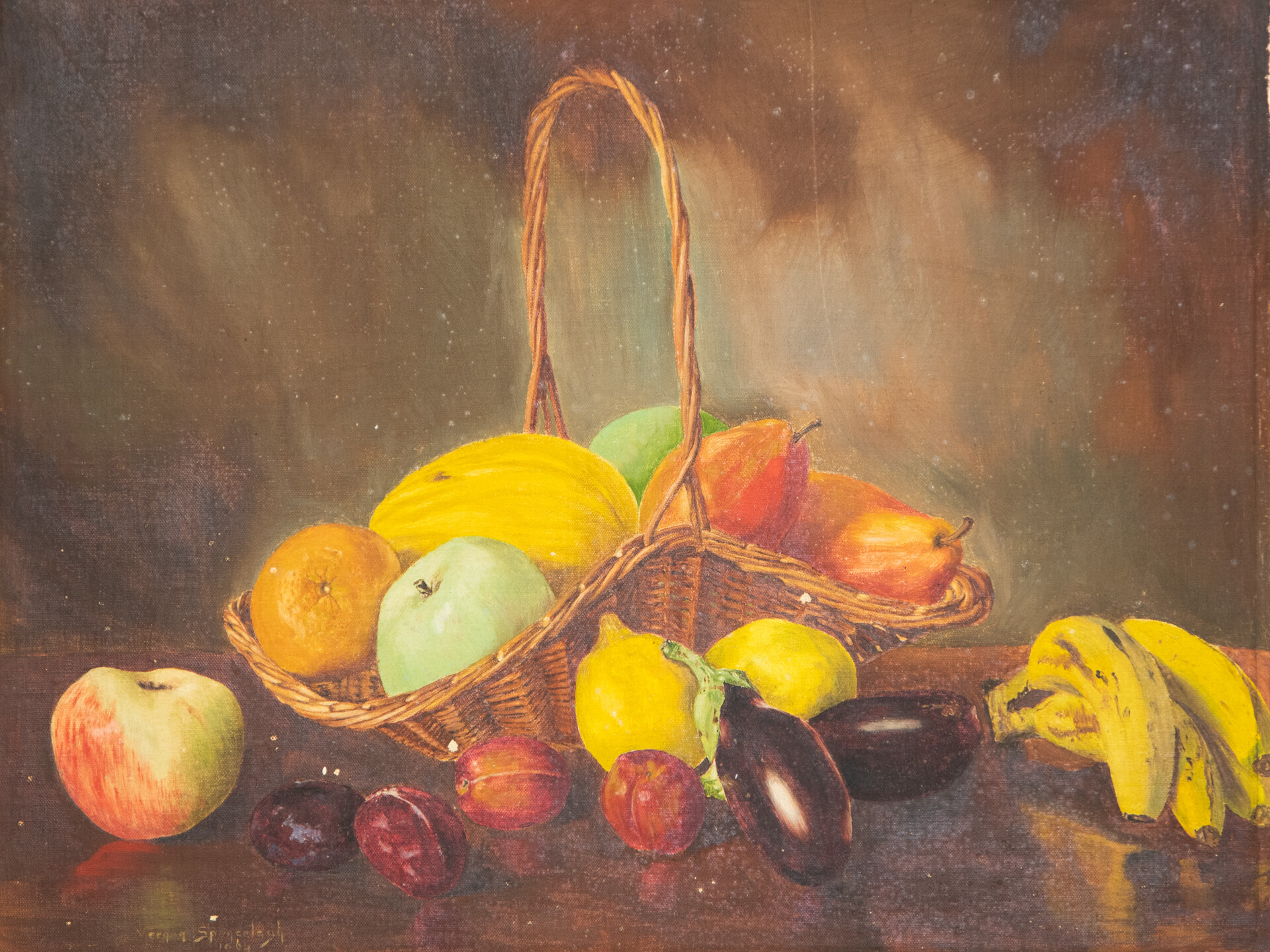 Bodegón. Bergon Spencelayh