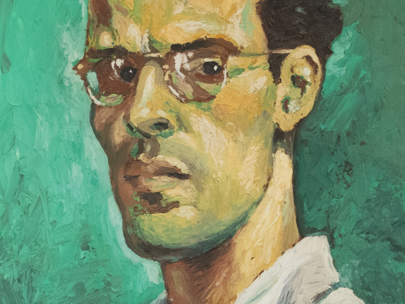 Retrato Fr. con gafas. Alberto Manrique